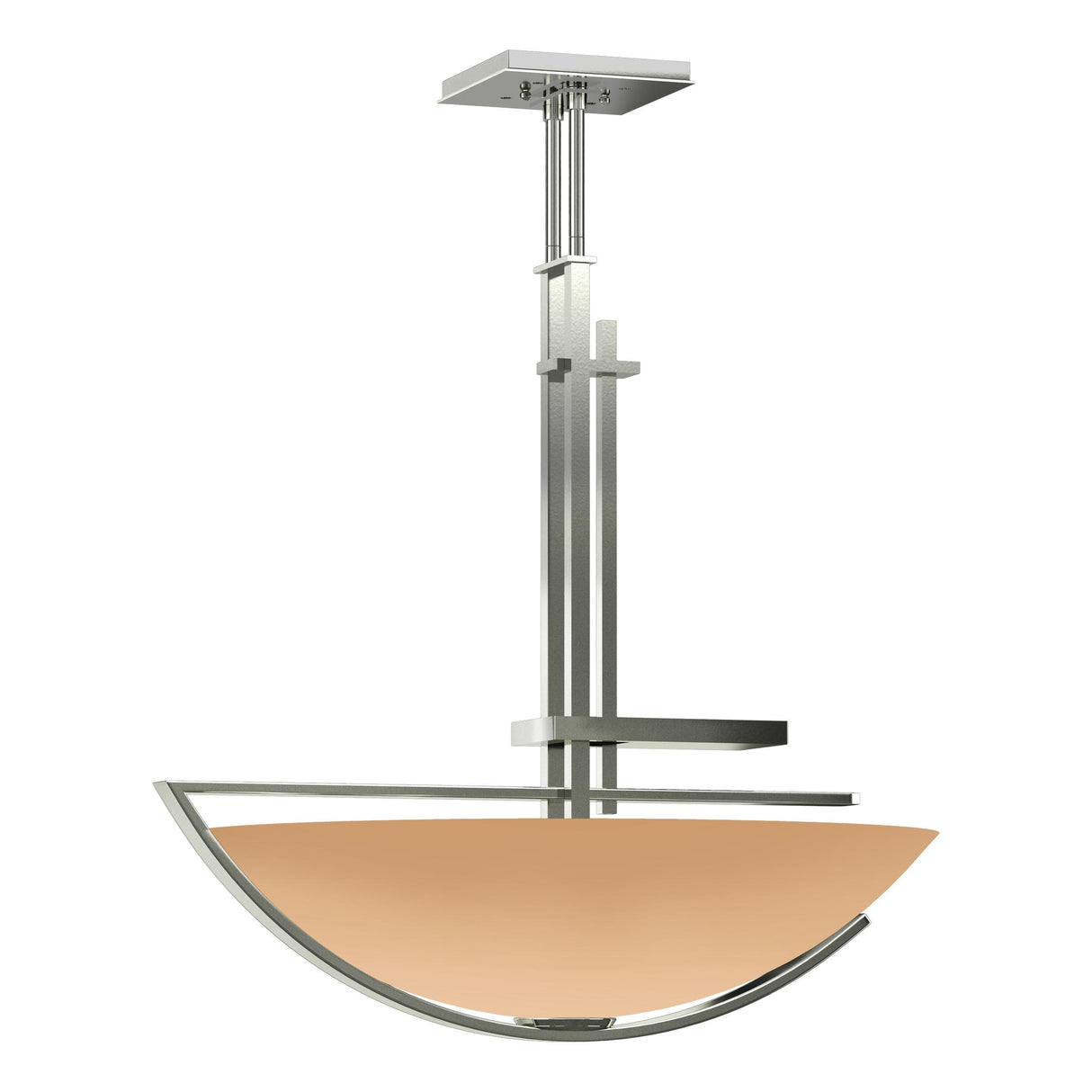 Hubbardton Forge 2003 Sterling Sand Glass (SS) Multi Ondrian Pendant