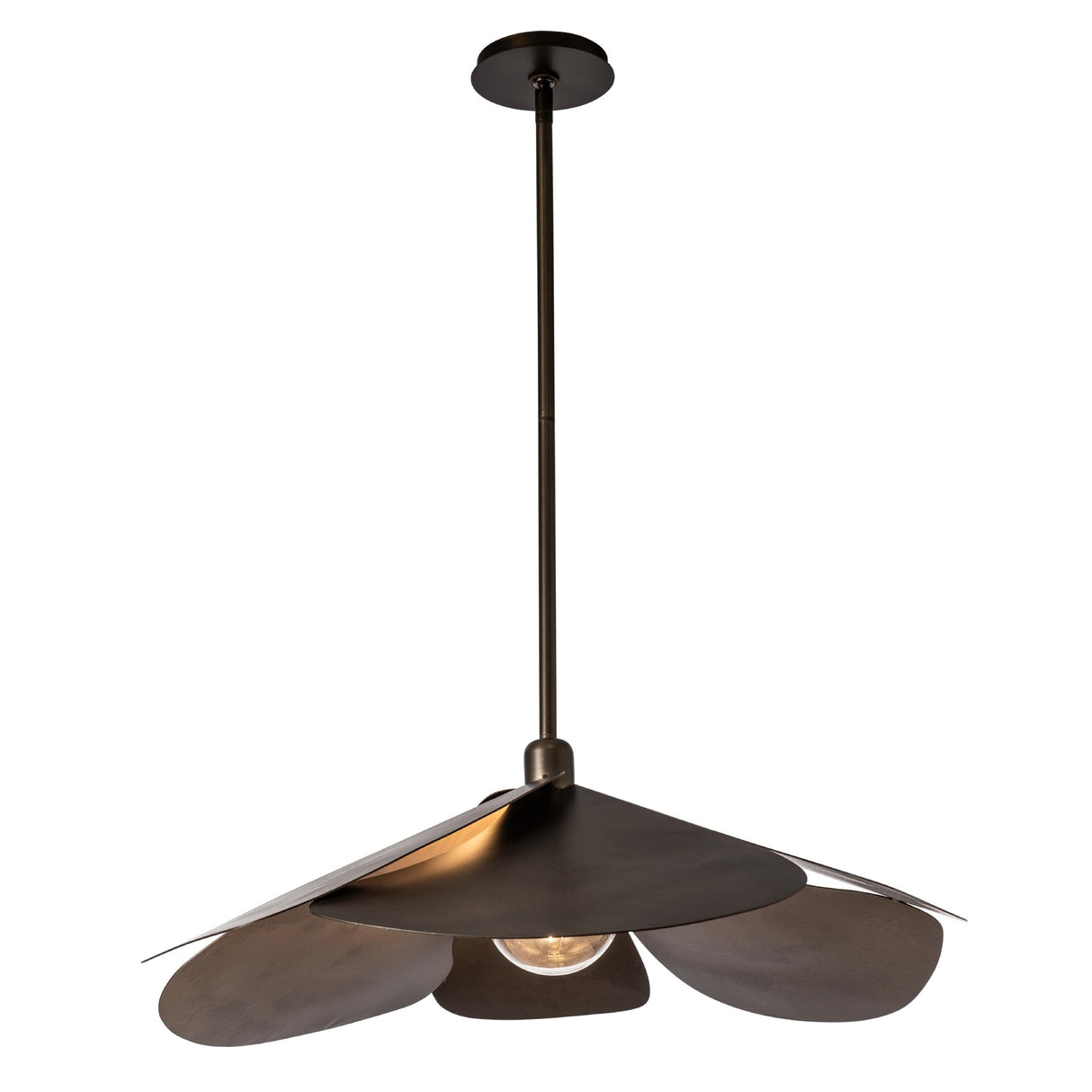 Hubbardton Forge 2025 Dark Smoke Multi Hana Large Pendant