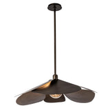 Hubbardton Forge 2025 Dark Smoke Multi Hana Large Pendant