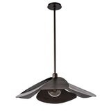 Hubbardton Forge 2025 Dark Smoke Multi Hana Large Pendant
