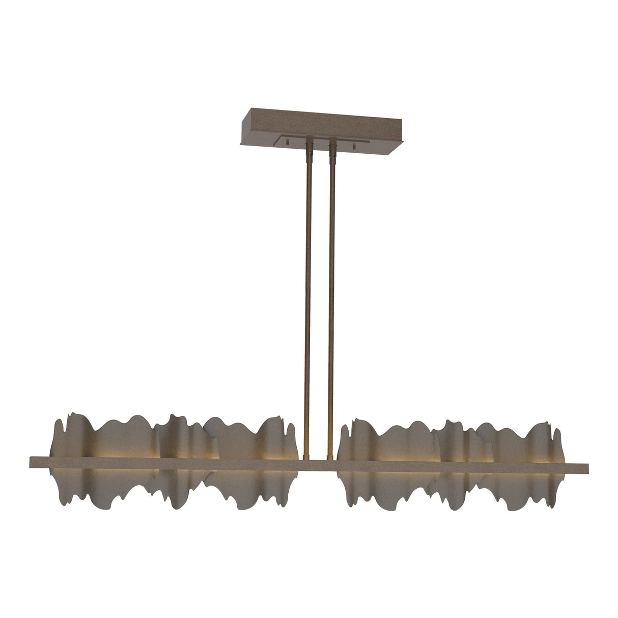 Hubbardton Forge 2020 Bronze Dark Smoke Multi Hildene Large LED Pendant