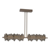 Hubbardton Forge 2020 Bronze Dark Smoke Multi Hildene Large LED Pendant