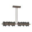 Hubbardton Forge 2020 Bronze Black Multi Hildene Large LED Pendant