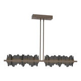 Hubbardton Forge 2020 Bronze Black Multi Hildene Large LED Pendant