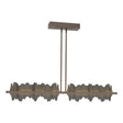 Hubbardton Forge 2020 Bronze Natural Iron Multi Hildene Large LED Pendant