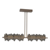 Hubbardton Forge 2020 Bronze Natural Iron Multi Hildene Large LED Pendant