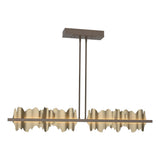 Hubbardton Forge 2020 Bronze Soft Gold Multi Hildene Large LED Pendant