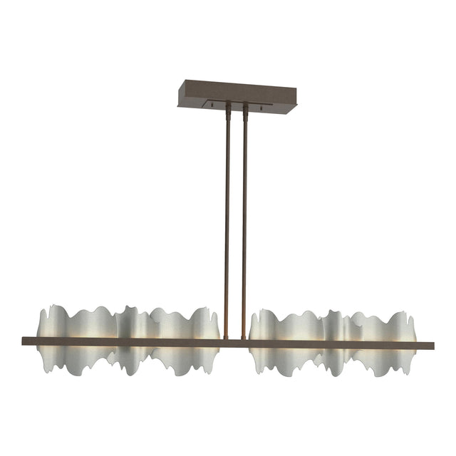 Hubbardton Forge 2020 Bronze Vintage Platinum Multi Hildene Large LED Pendant