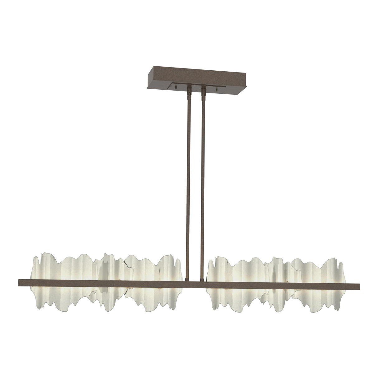 Hubbardton Forge 2020 Bronze Sterling Multi Hildene Large LED Pendant