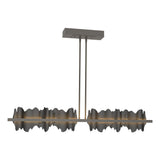 Hubbardton Forge 2020 Dark Smoke Black Multi Hildene Large LED Pendant