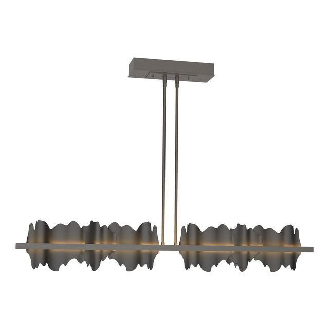 Hubbardton Forge 2020 Dark Smoke Black Multi Hildene Large LED Pendant