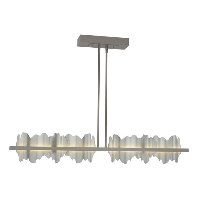 Hubbardton Forge 2020 Dark Smoke Vintage Platinum Multi Hildene Large LED Pendant