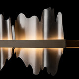 Hubbardton Forge 2020 Dark Smoke Vintage Platinum Multi Hildene Large LED Pendant
