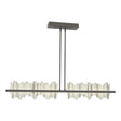 Hubbardton Forge 2020 Dark Smoke Sterling Multi Hildene Large LED Pendant