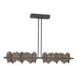 Hubbardton Forge 2020 Black Dark Smoke Multi Hildene Large LED Pendant