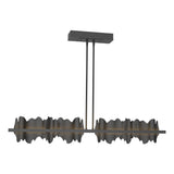 Hubbardton Forge 2020 Black Black Multi Hildene Large LED Pendant