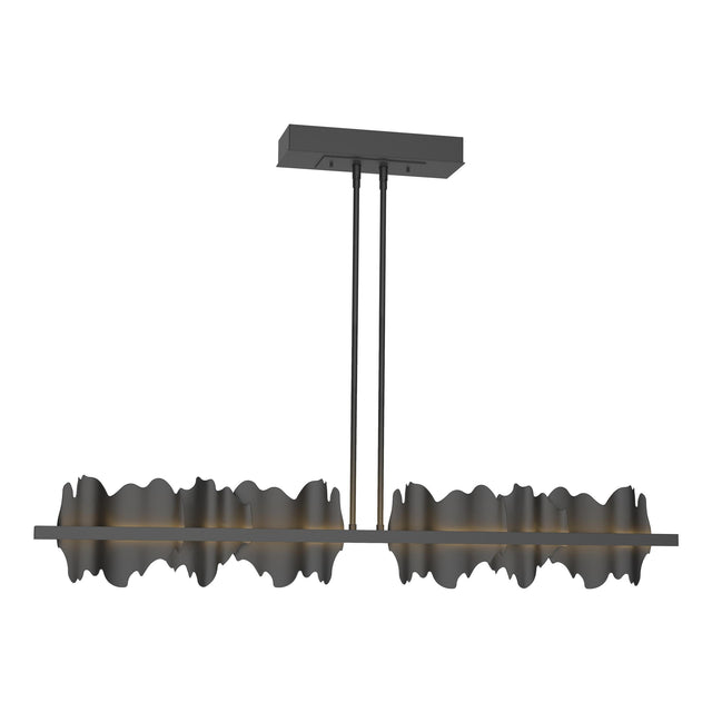 Hubbardton Forge 2020 Black Black Multi Hildene Large LED Pendant