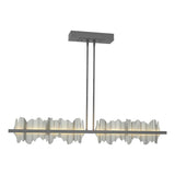 Hubbardton Forge 2020 Black Vintage Platinum Multi Hildene Large LED Pendant