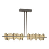 Hubbardton Forge 2020 Oil Rubbed Bronze Soft Gold Multi Hildene Large LED Pendant
