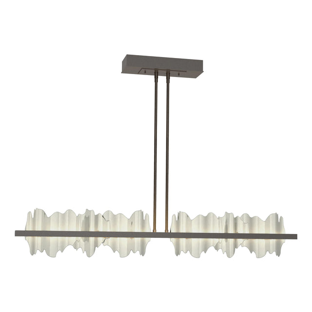 Hubbardton Forge 2020 Oil Rubbed Bronze Sterling Multi Hildene Large LED Pendant
