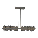 Hubbardton Forge 2020 Natural Iron Black Multi Hildene Large LED Pendant