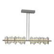 Hubbardton Forge 2020 Natural Iron Vintage Platinum Multi Hildene Large LED Pendant