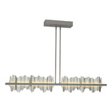 Hubbardton Forge 2020 Natural Iron Vintage Platinum Multi Hildene Large LED Pendant