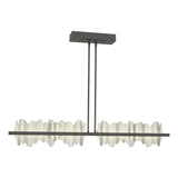 Hubbardton Forge 2020 Natural Iron Sterling Multi Hildene Large LED Pendant