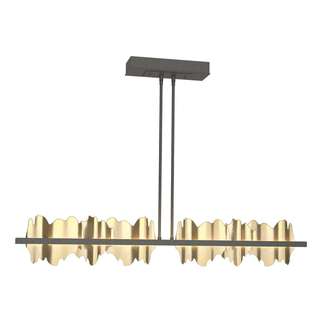 Hubbardton Forge 2020 Natural Iron Modern Brass Multi Hildene Large LED Pendant