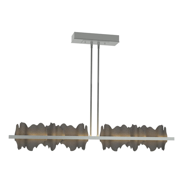 Hubbardton Forge 2020 Vintage Platinum Natural Iron Multi Hildene Large LED Pendant
