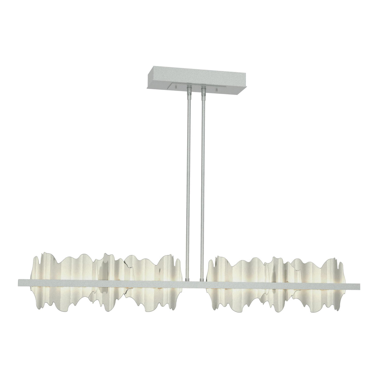 Hubbardton Forge 2020 Vintage Platinum Sterling Multi Hildene Large LED Pendant