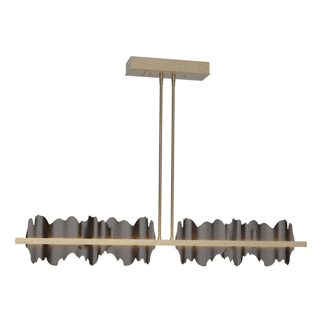 Hubbardton Forge 2020 Soft Gold Oil Rubbed Bronze Multi Hildene Large LED Pendant