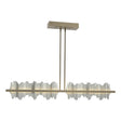 Hubbardton Forge 2020 Soft Gold Vintage Platinum Multi Hildene Large LED Pendant
