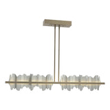 Hubbardton Forge 2020 Soft Gold Vintage Platinum Multi Hildene Large LED Pendant