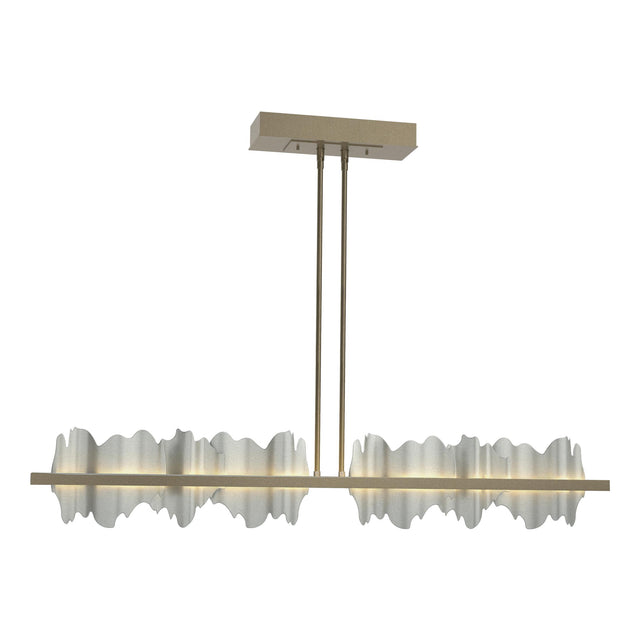 Hubbardton Forge 2020 Soft Gold Vintage Platinum Multi Hildene Large LED Pendant