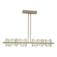 Hubbardton Forge 2020 Soft Gold Sterling Multi Hildene Large LED Pendant