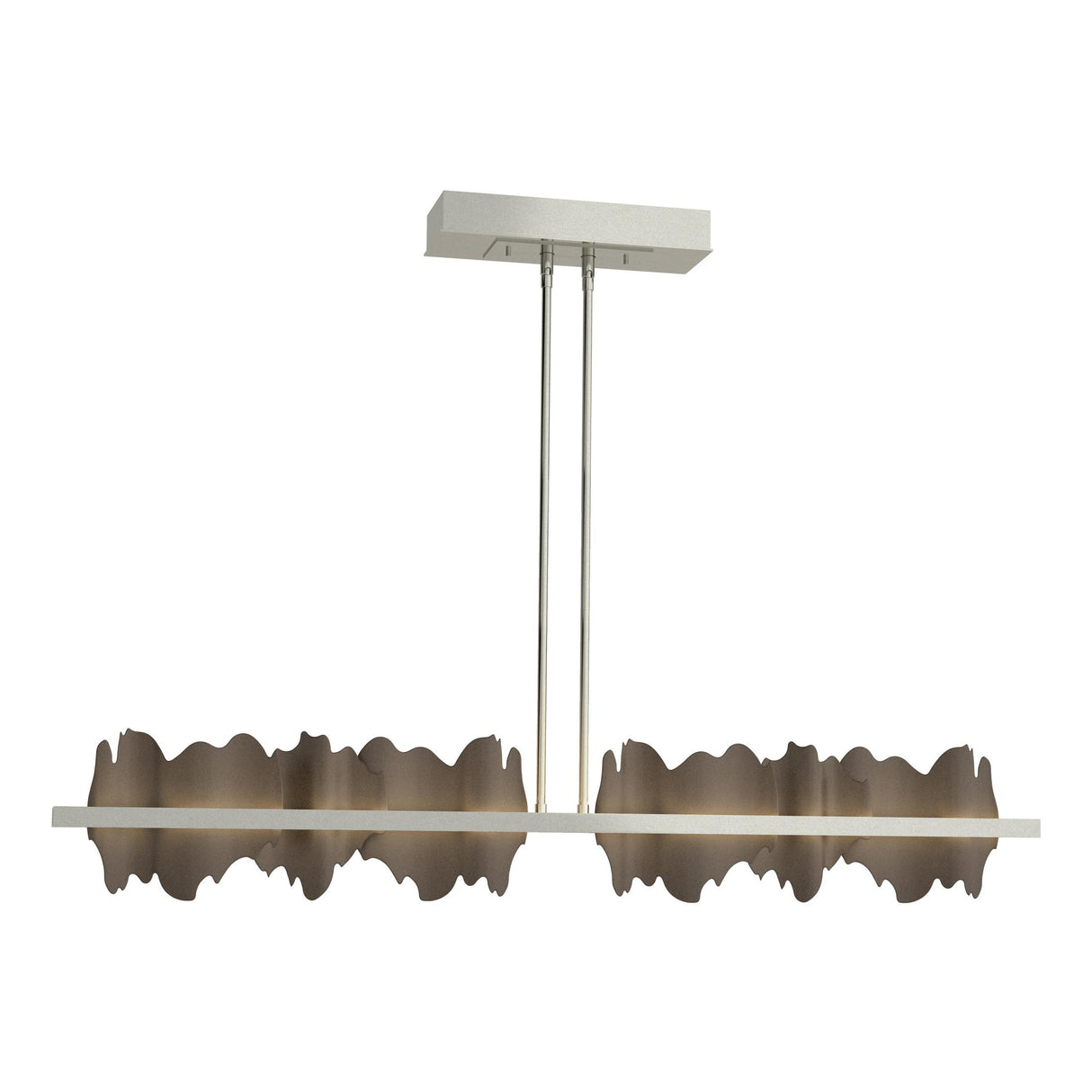 Hubbardton Forge 2020 Sterling Bronze Multi Hildene Large LED Pendant