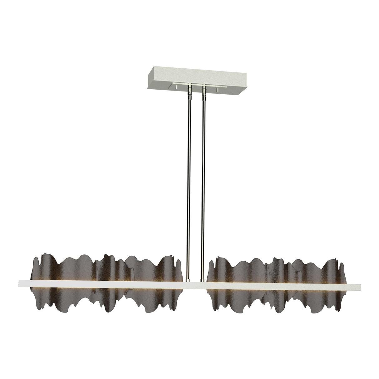 Hubbardton Forge 2020 Sterling Oil Rubbed Bronze Multi Hildene Large LED Pendant