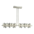 Hubbardton Forge 2020 Sterling Vintage Platinum Multi Hildene Large LED Pendant