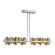 Hubbardton Forge 2020 Sterling Soft Gold Multi Hildene Large LED Pendant