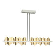 Hubbardton Forge 2020 Sterling Modern Brass Multi Hildene Large LED Pendant