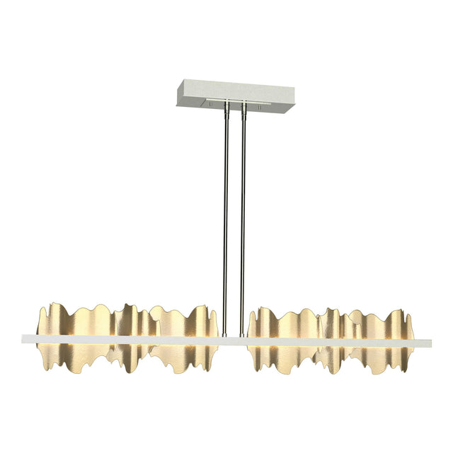 Hubbardton Forge 2020 Sterling Modern Brass Multi Hildene Large LED Pendant