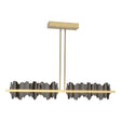 Hubbardton Forge 2020 Modern Brass Oil Rubbed Bronze Multi Hildene Large LED Pendant