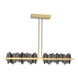 Hubbardton Forge 2020 Modern Brass Oil Rubbed Bronze Multi Hildene Large LED Pendant