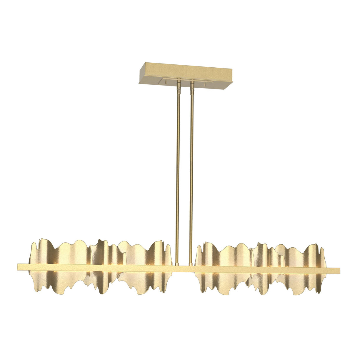 Hubbardton Forge 2020 Modern Brass Modern Brass Multi Hildene Large LED Pendant