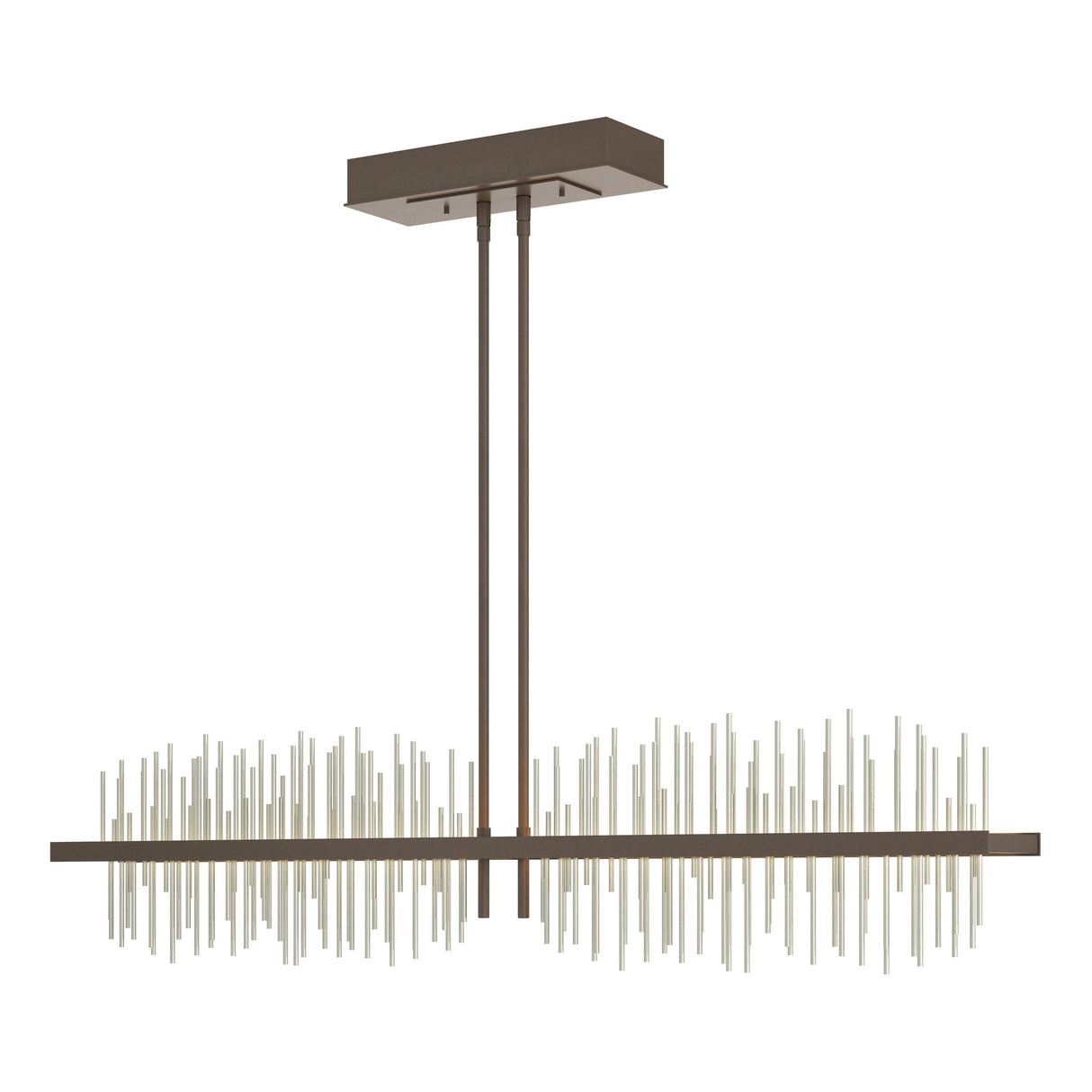 Hubbardton Forge 2020 Bronze Sterling Multi Gossamer Large LED Pendant
