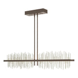 Hubbardton Forge 2020 Bronze Sterling Multi Gossamer Large LED Pendant