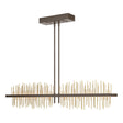 Hubbardton Forge 2020 Bronze Modern Brass Multi Gossamer Large LED Pendant