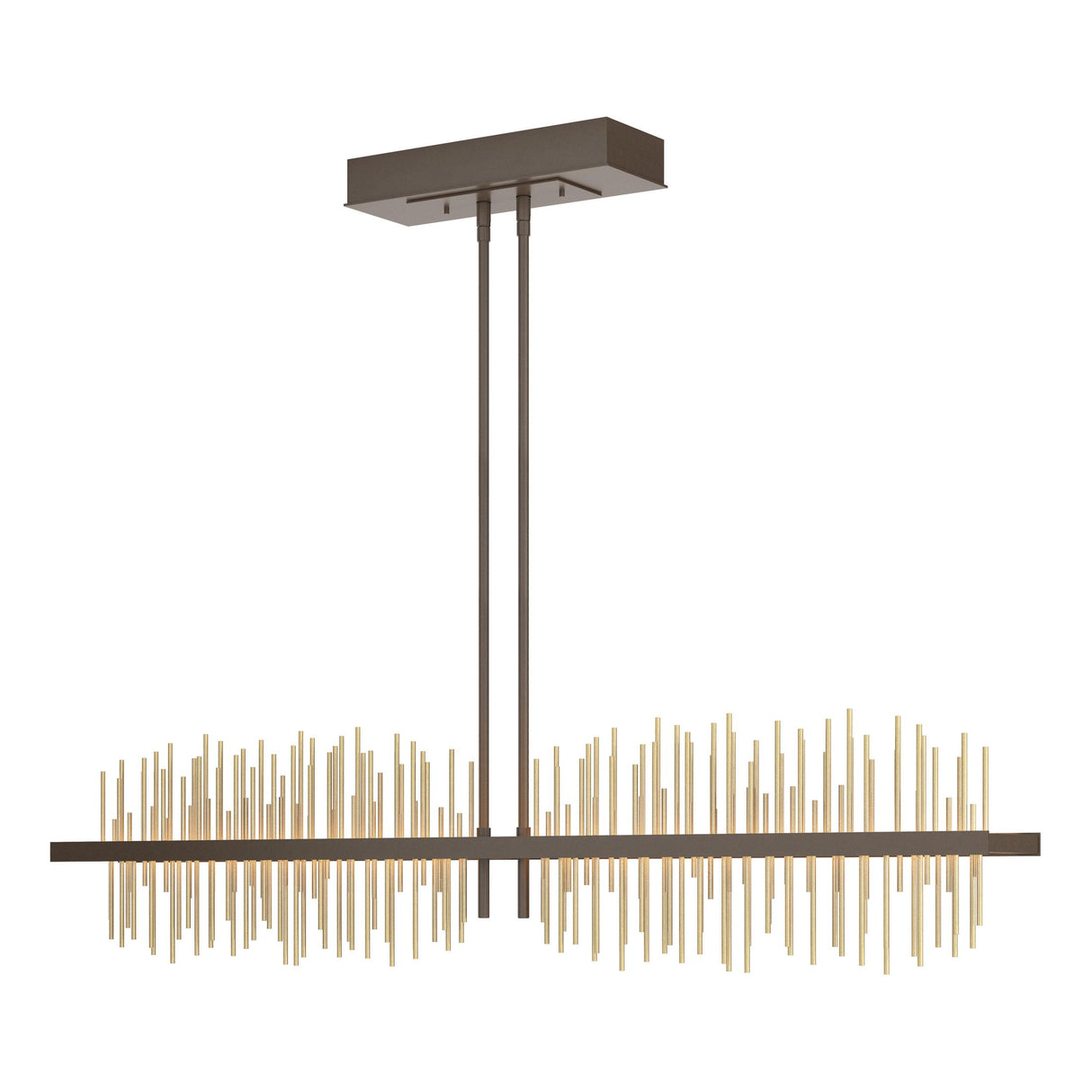 Hubbardton Forge 2020 Bronze Modern Brass Multi Gossamer Large LED Pendant