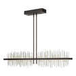 Hubbardton Forge 2020 Oil Rubbed Bronze Vintage Platinum Multi Gossamer Large LED Pendant